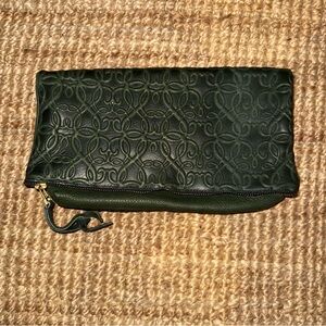 Alex and Ani Leather Clutch Bag